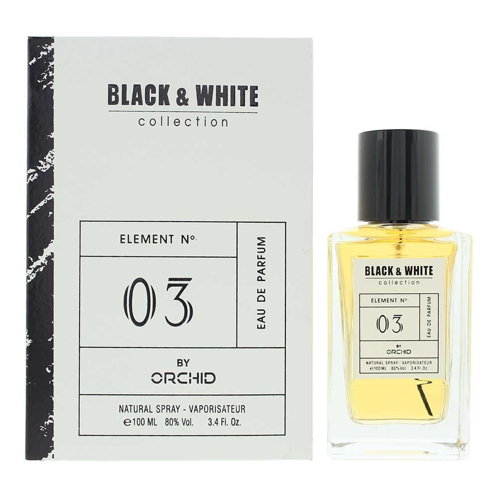 Orchid, Black & White Collection Element No. 03, Parfymvatten, Unisex, 100 ml