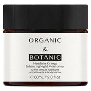 Organic & Botanic, Mandarin Orange, Återfuktande, På natten, Grädde, För ansiktet, 60 ml