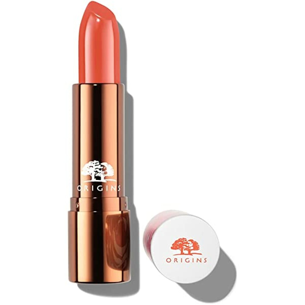 Origins, Blooming Bold, Krämigt läppstift, 10, Hibiskusdimma, 3.1 g