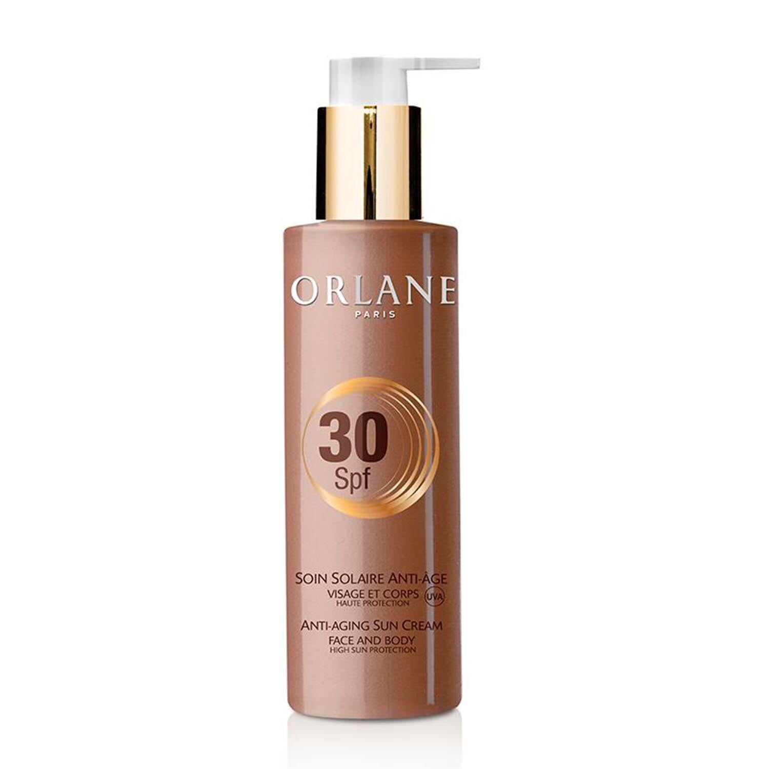 Orlane, Sun Anti-Aging, Anti-aging, Solkräm, För ansikte & kropp, SPF 30, 200 ml