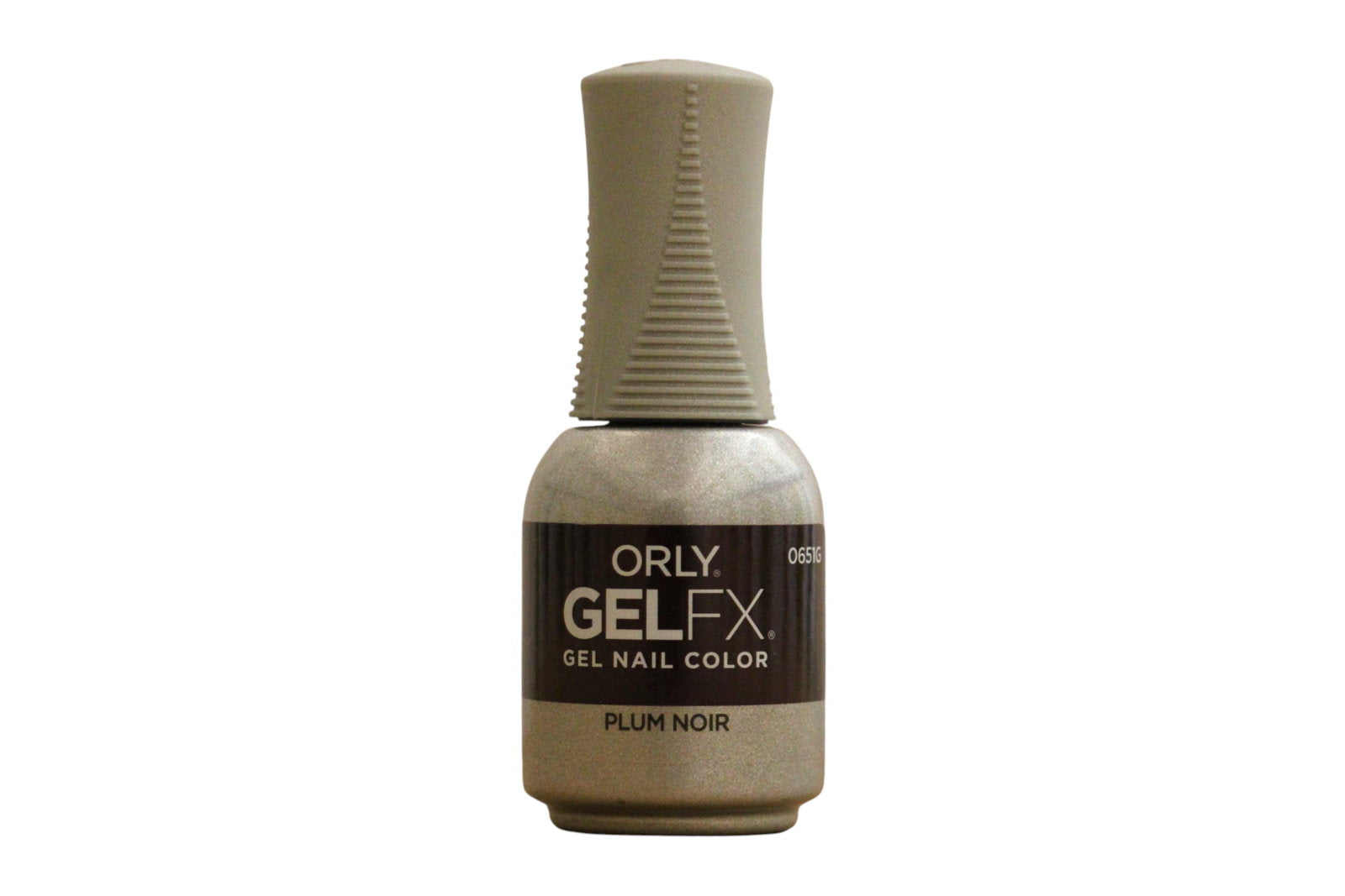 Orly, Gelfx, Skinande, Semi-permanent nagellack, Plommon Noir, 18 ml