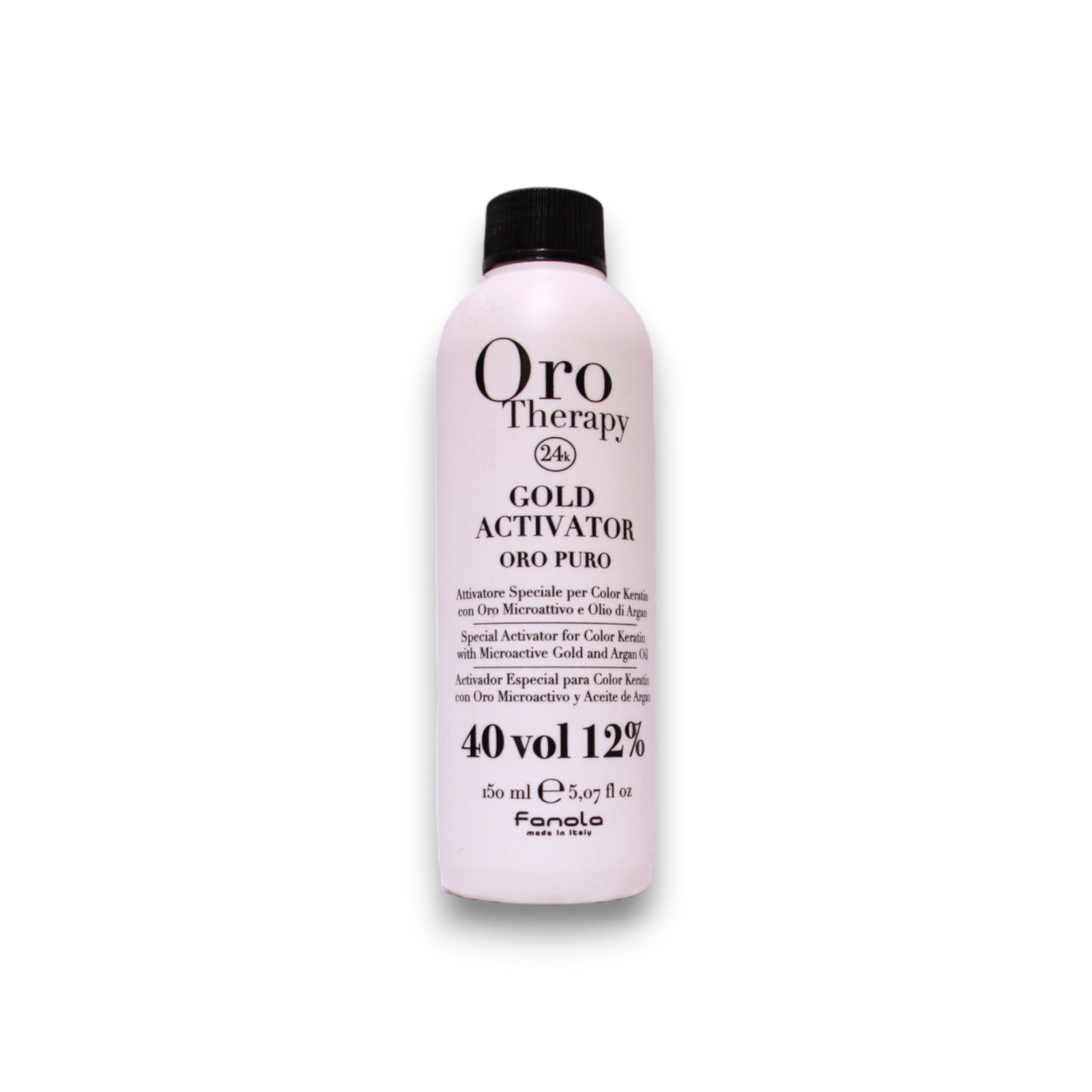 Oro Therapy,  Gold, Håroxideringslotion, 12%, 40 vol, 150 ml