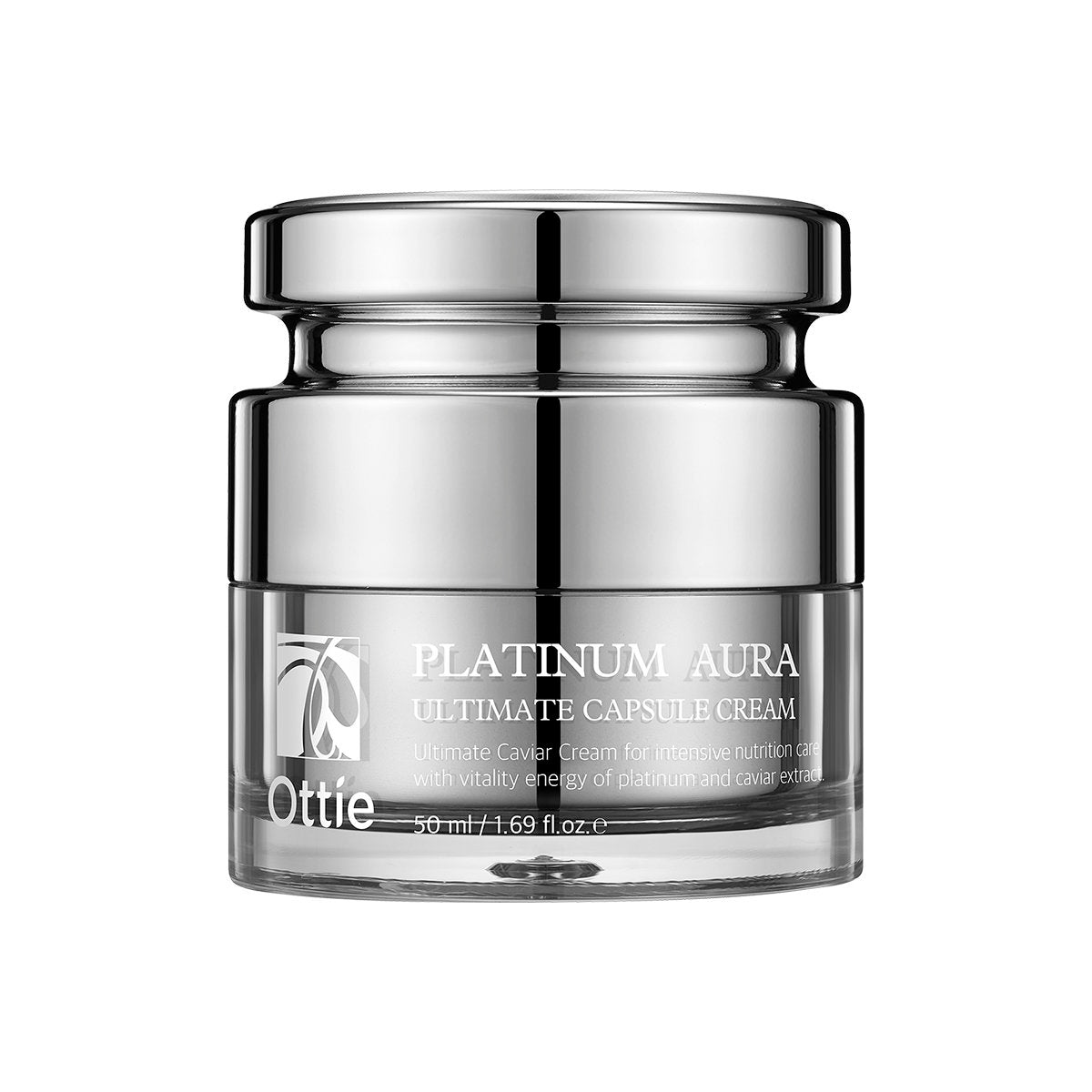 Ottie, Platinum Line, Kaviarextrakt, Hydrating & Lifting, Dag & Natt, Grädde, För ansiktet, 50 ml