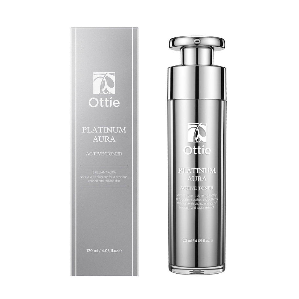 Ottie, Platinum Line, Hydrating & Moisturising, Rengörande toner, 120 ml