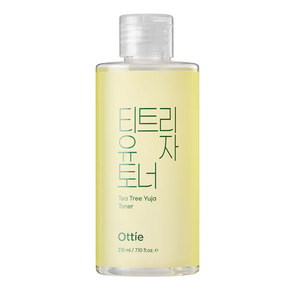 Ottie, Tea Tree Yuja, Återfuktande, Rengörande toner, 210 ml