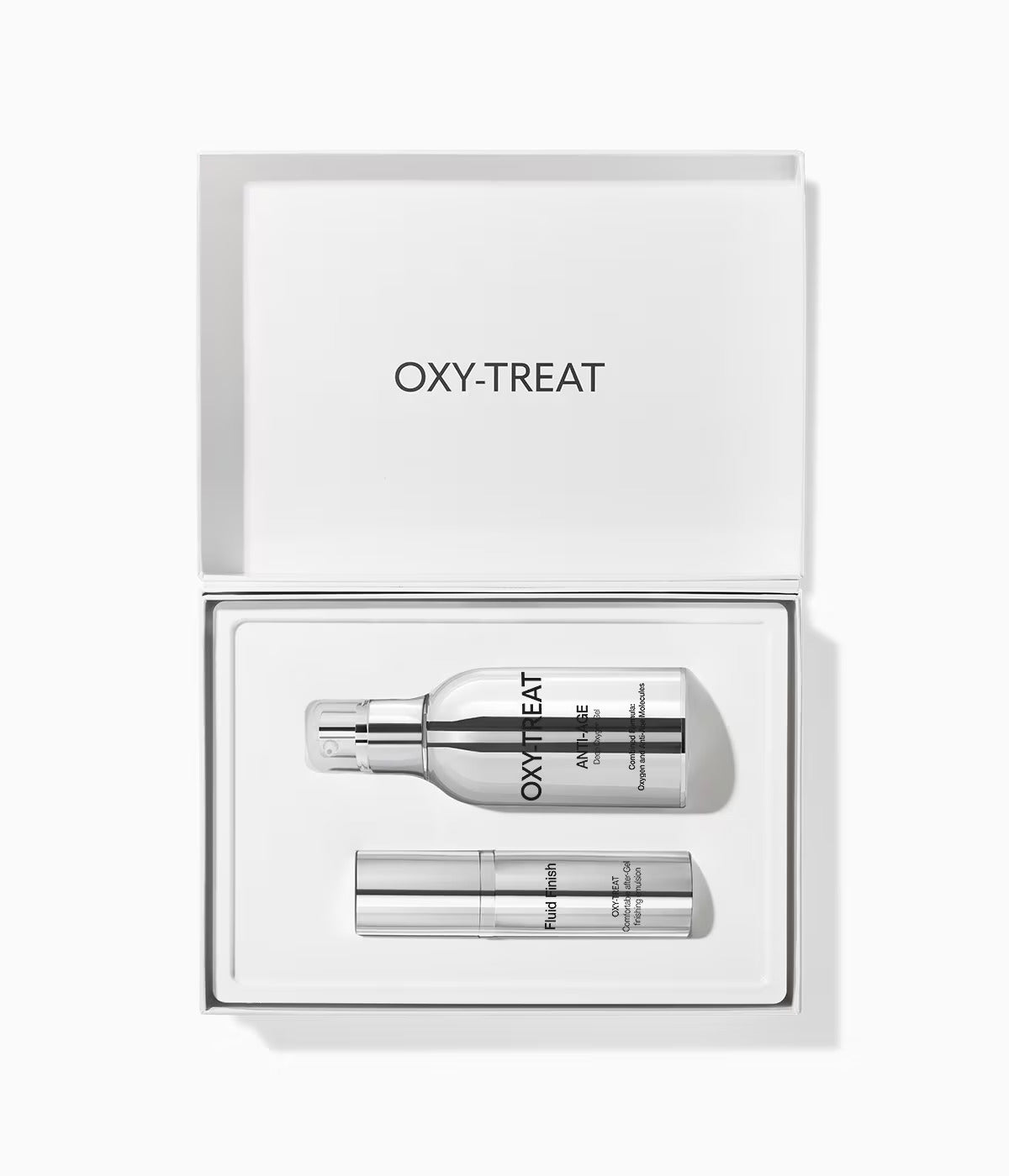 Oxy-Treat Anti-Age Set Labo Suisse: Oxy-Treat, Anti-Age, Gel, för ansiktet, 50 ml + Oxy-Treat, Anti-Age, Emulsion, för ansiktet, 15 ml