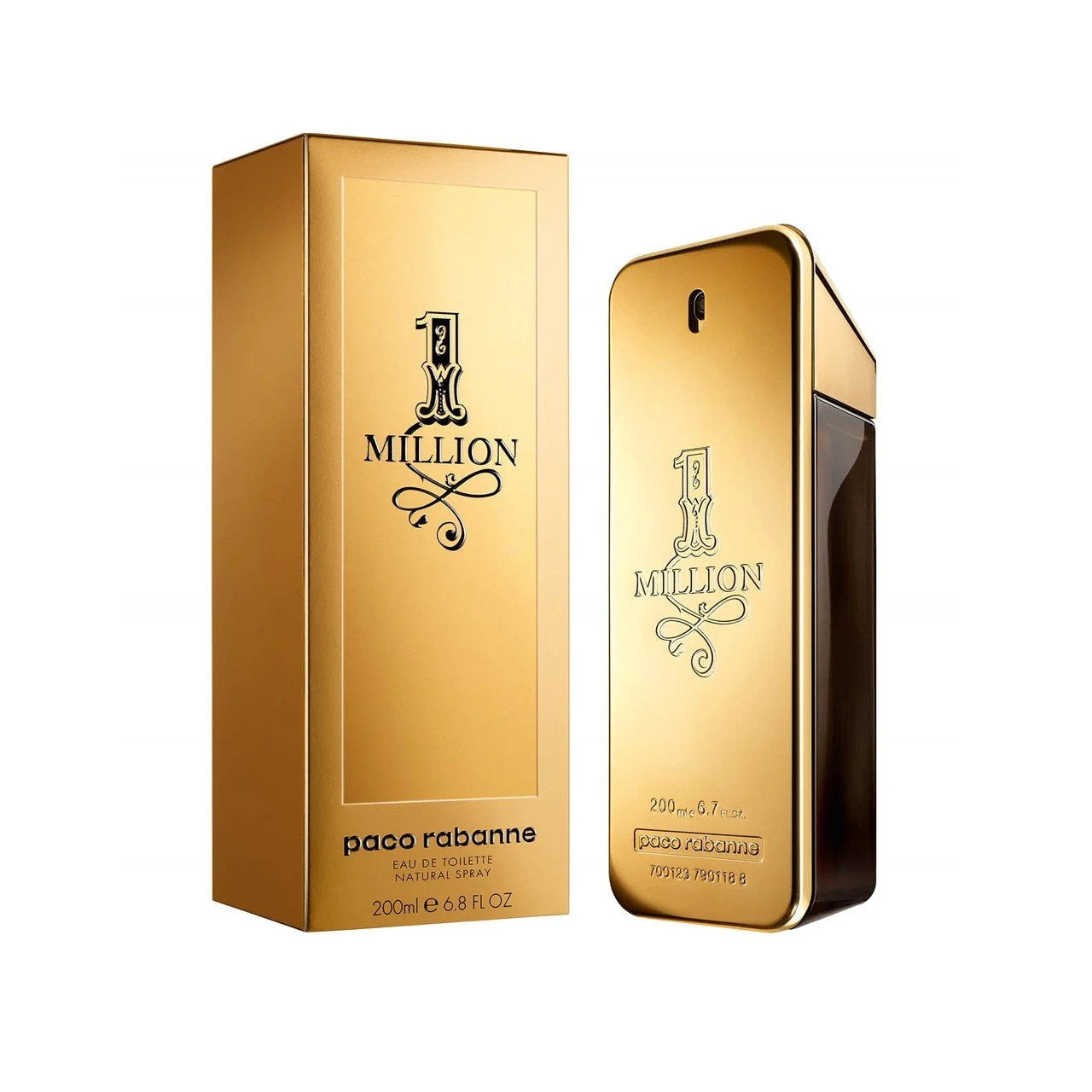 Paco Rabanne, 1 Million, Eau de Toilette, För män, 200 ml