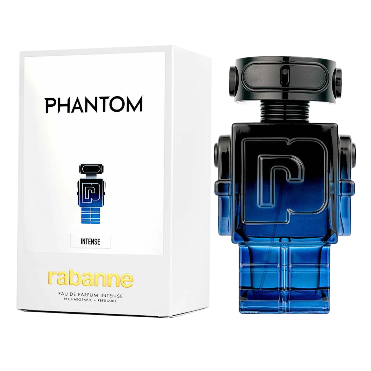 Paco Rabanne, Phantom Intense, Parfymvatten, För män, Påfyllningsbar, 150 ml