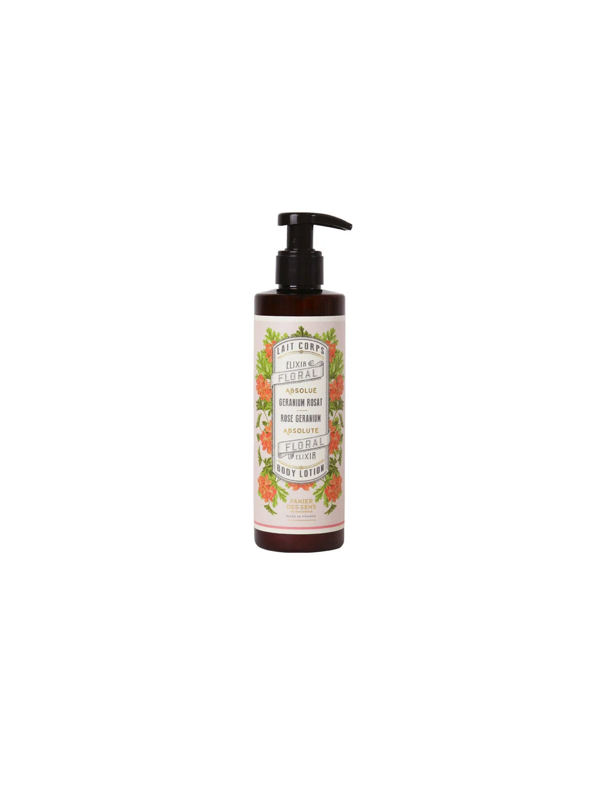 Panier Des Sens, Geranium Rosat, Återfuktande, Kroppslotion, 250 ml