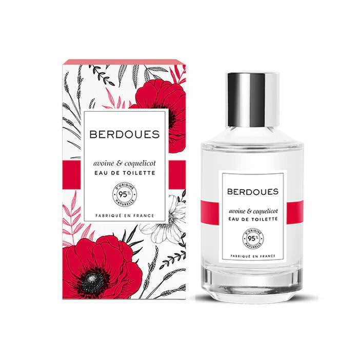 Parfums Berdoues, Avoine & Coquelicot, Eau de Toilette, Unisex, 100 ml