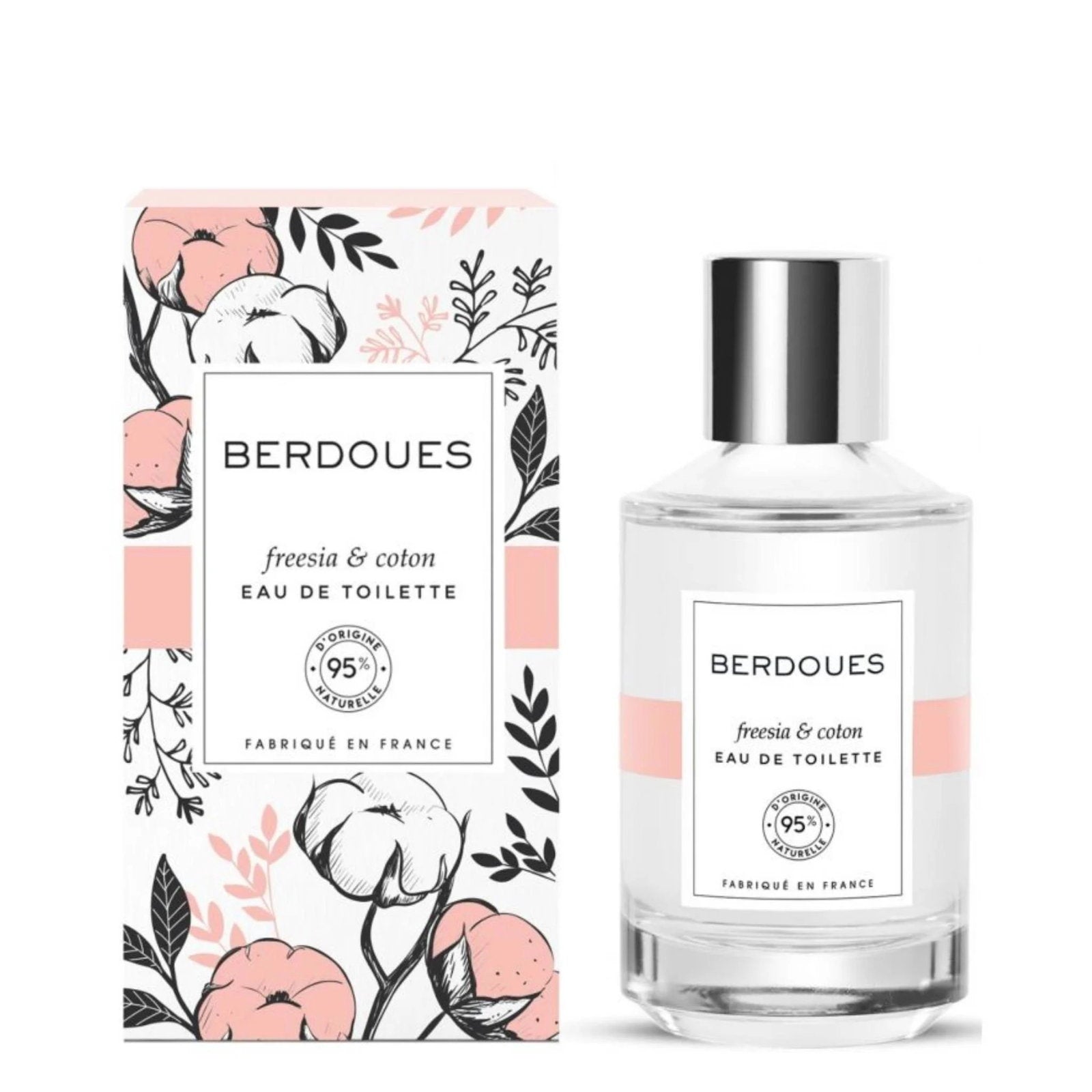 Parfums Berdoues, Freesia & Coton, Eau de Toilette, Unisex, 100 ml