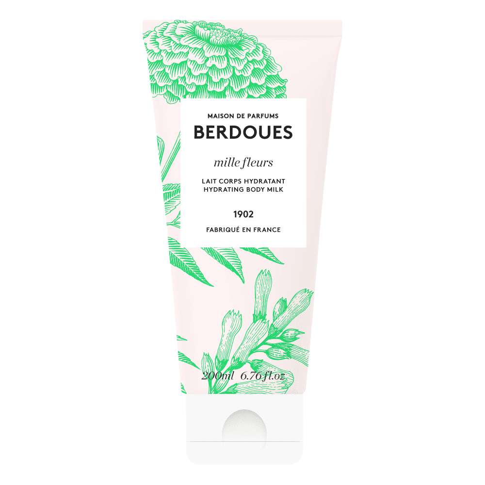Parfums Berdoues, Mille Fleurs, Duschgel, 200 ml