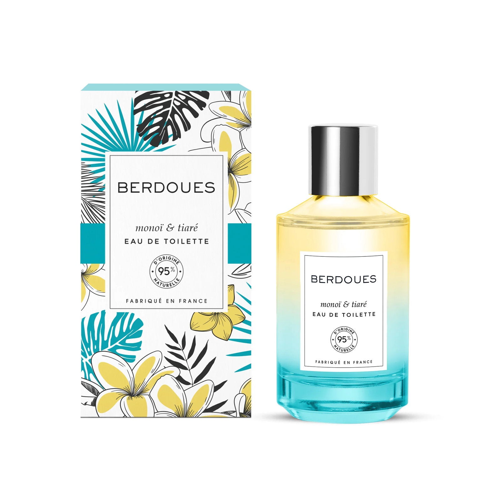 Parfums Berdoues, Monoi & Tiare, Eau de Toilette, Unisex, 100 ml