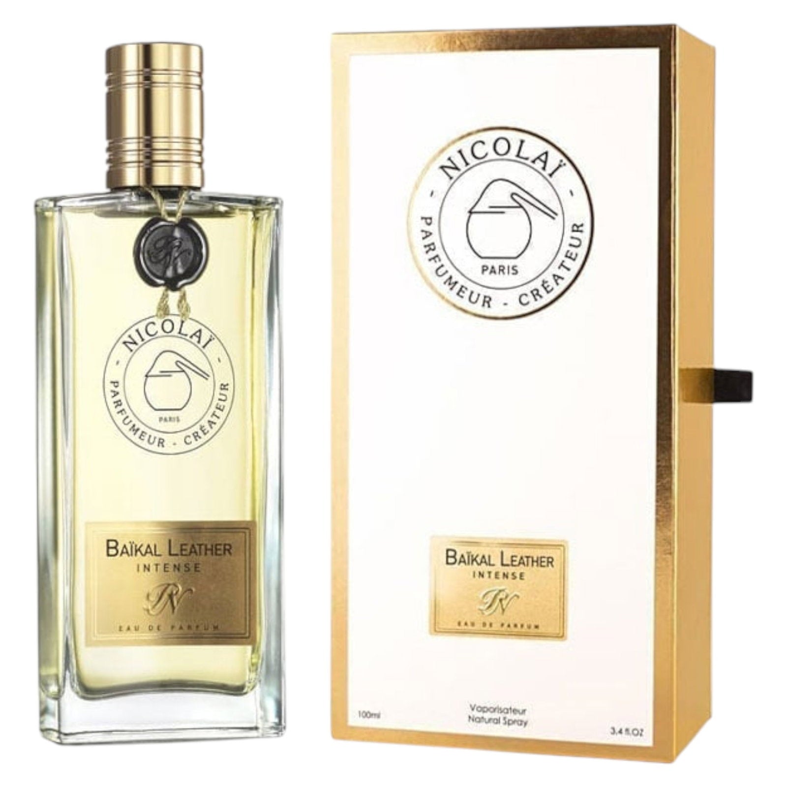 Parfums de Nicolai, Baikal Leather Intense, Parfymvatten, Unisex, 100 ml