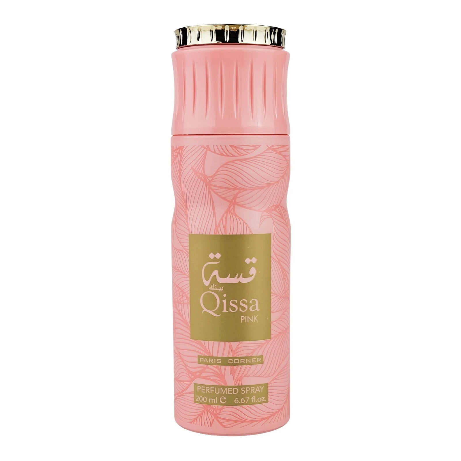 Paris Corner, Qissa Pink, Deodorantspray, För kvinnor, 200 ml