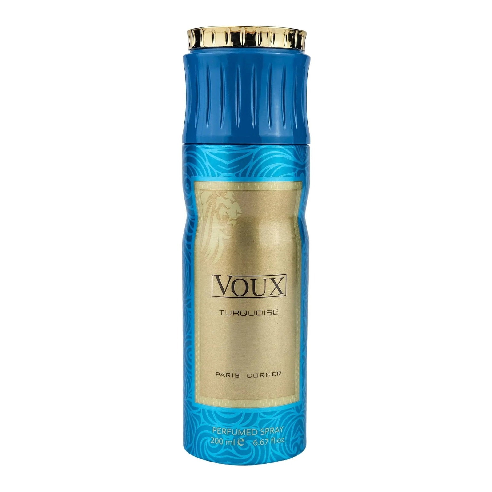 Paris Corner, Voux Turquoise, Deodorantspray, Unisex, 200 ml