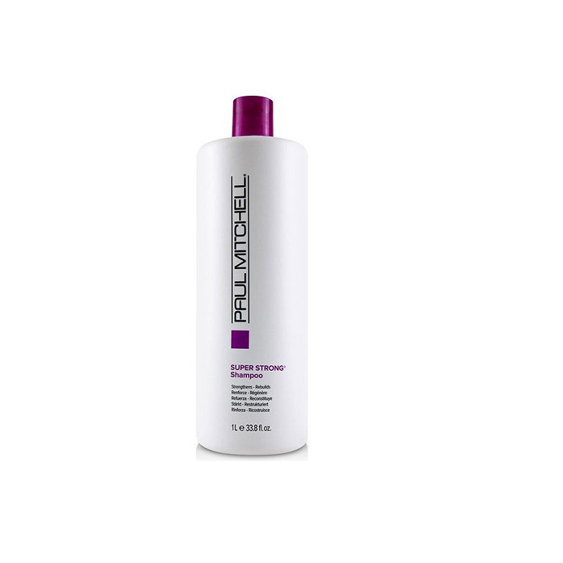 Paul Mitchell, Super Strong, Parabenfri, Hårschampo, För att stärka, 1000 ml