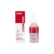PaxMoly, Daily High Strength, 0.3% Retinol + 0.5% Bakuchiol, Anti-Aging & Repairing, Natt, Serum, För ansiktet, 30 ml