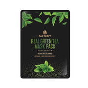 PaxMoly, Real Green Tea, Hydration & Elasticity, Ansiktsmask, För ansiktet, 25 ml