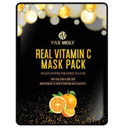 PaxMoly, Real Vitamin C, Brightening & Anti-Aging, Ansiktsmask, Ansikte, Dag & Natt, 25 ml