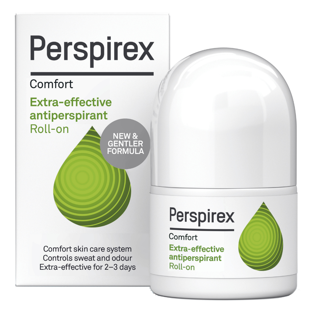 Perspirex, Comfort, Antiperspirant, Deodorant roll-on, Unisex, 20 ml