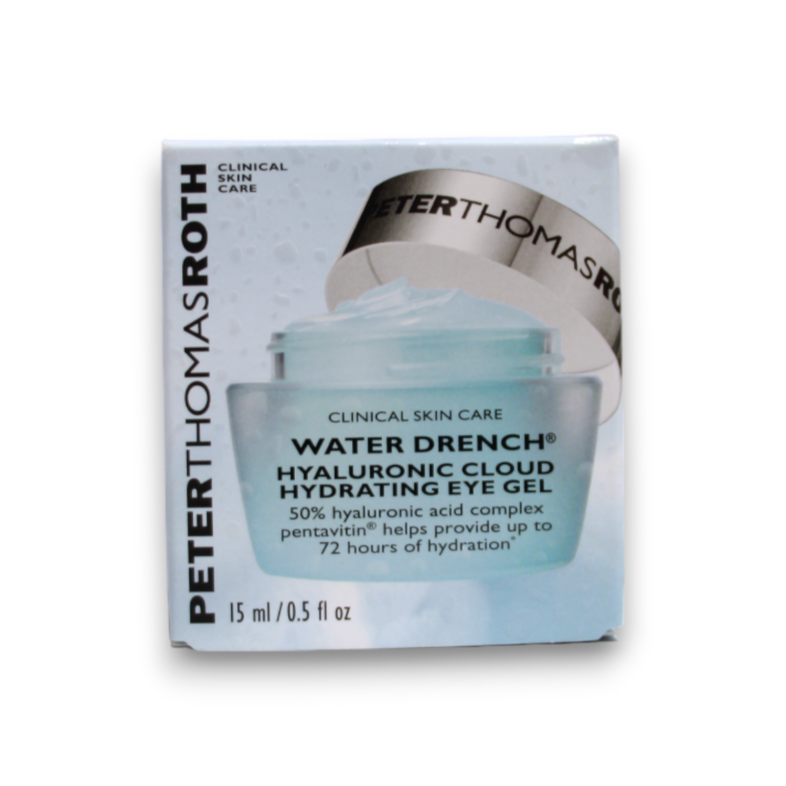 Peter Thomas Roth, Water Drench, Hyaluronsyra, Uppstramning, Natt, Ögongel, 15 ml