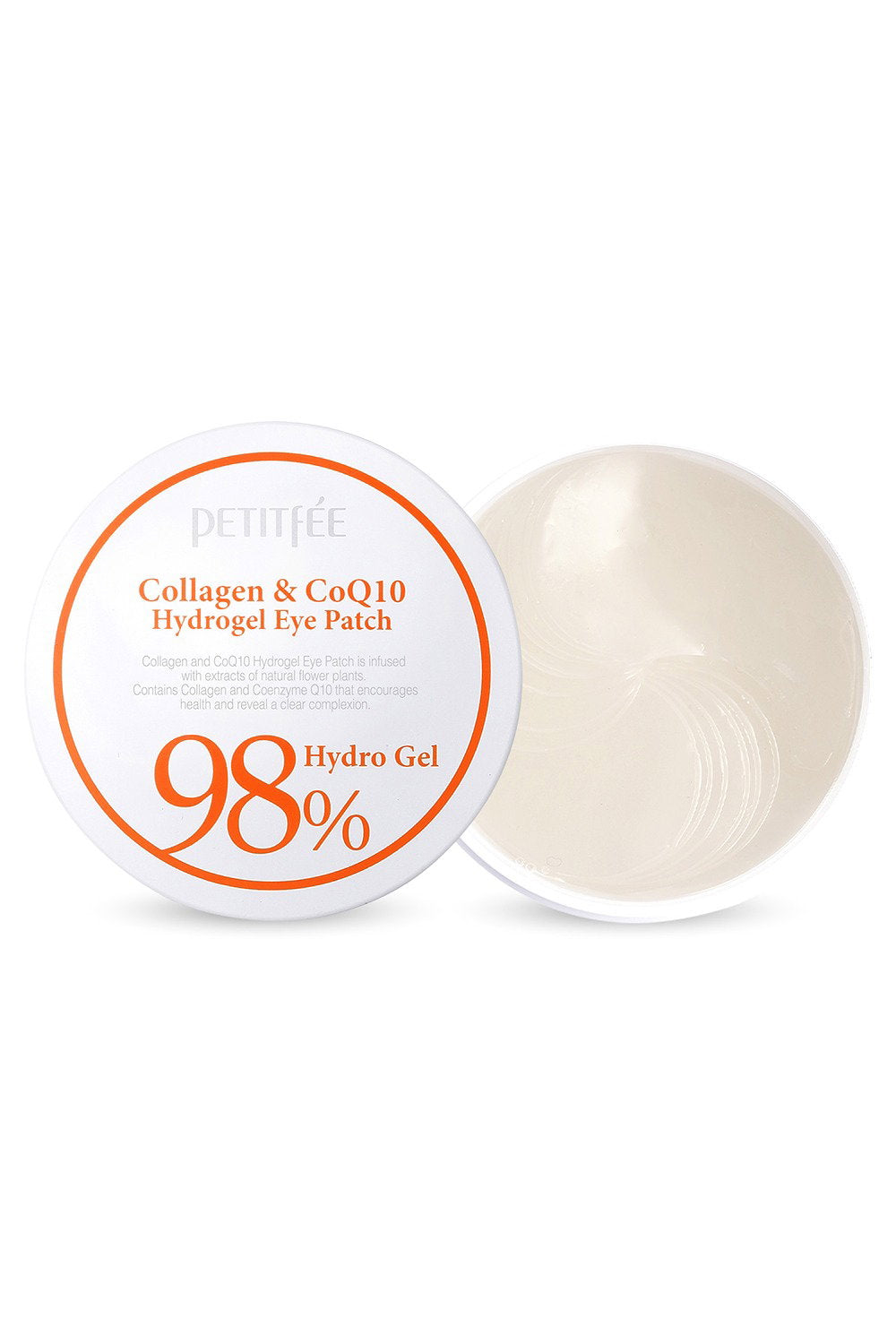 Petitfee, Collagen & Coq10, Hydrogel, Firmness & Elasticity, Dag & Natt, Ögontäckning, 60 st