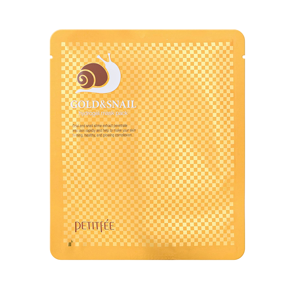 Petitfee, Gold & Snail, Fasthet och lyster, Ansiktsmask, För ansiktet, 32 g