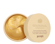 Petitfee, Gold & Snail, Hydrating & Firming, Dag & Natt, Ögontäckning, 60 st