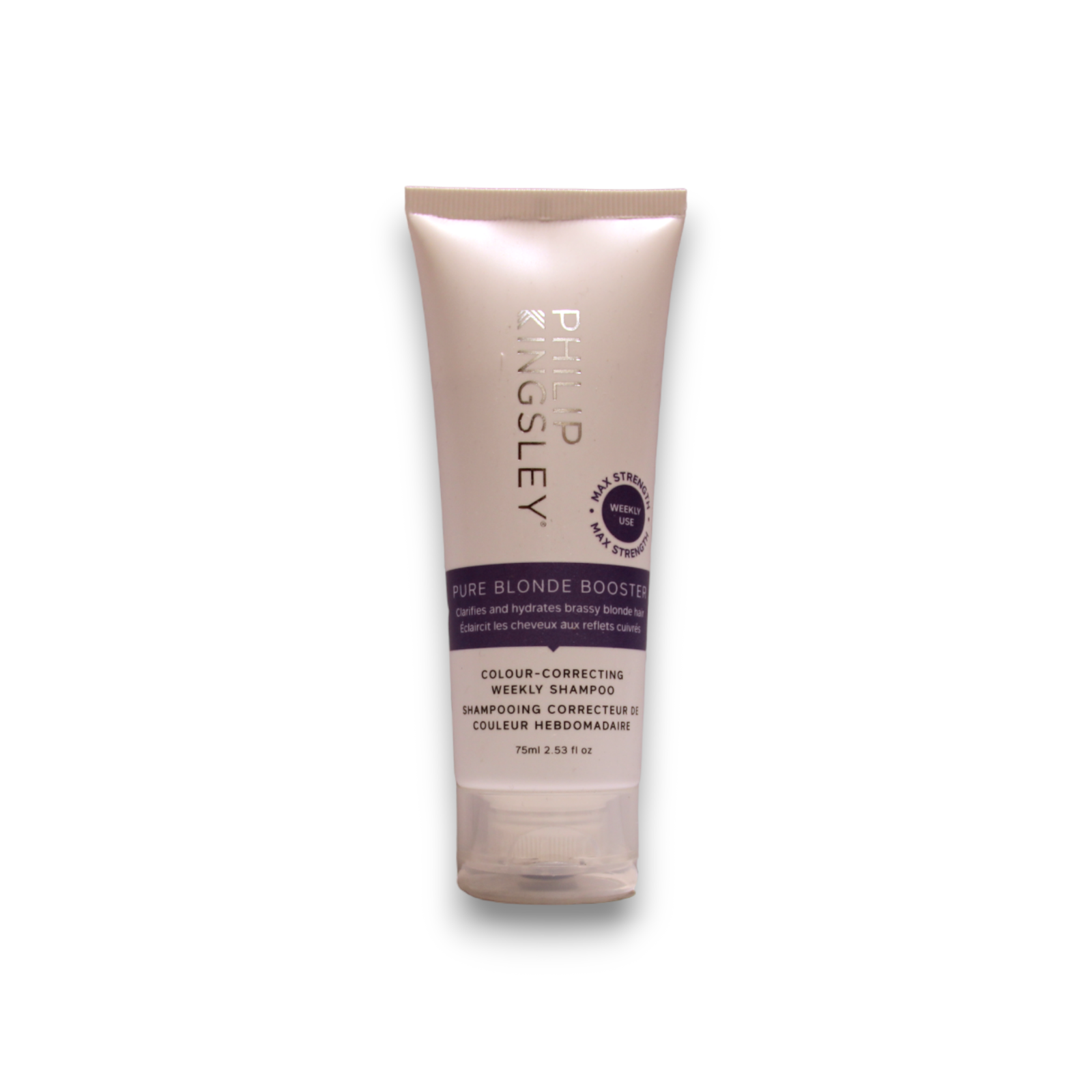 Philip Kingsley, Pure Blonde Booster, Hair Shampoo, Moisturizing and Clarifying, 75 ml