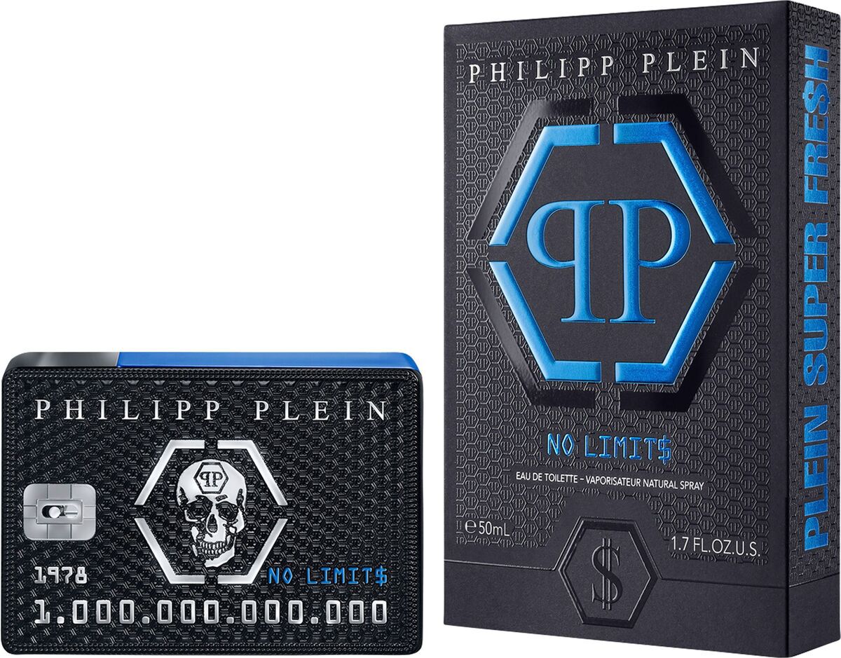 Philipp Plein, No Limits Super Fresh, Eau de Toilette, För män, 50 ml