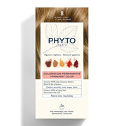 Phyto, Color, Permanent hårfärg, 8 Light Blonde, 50 ml