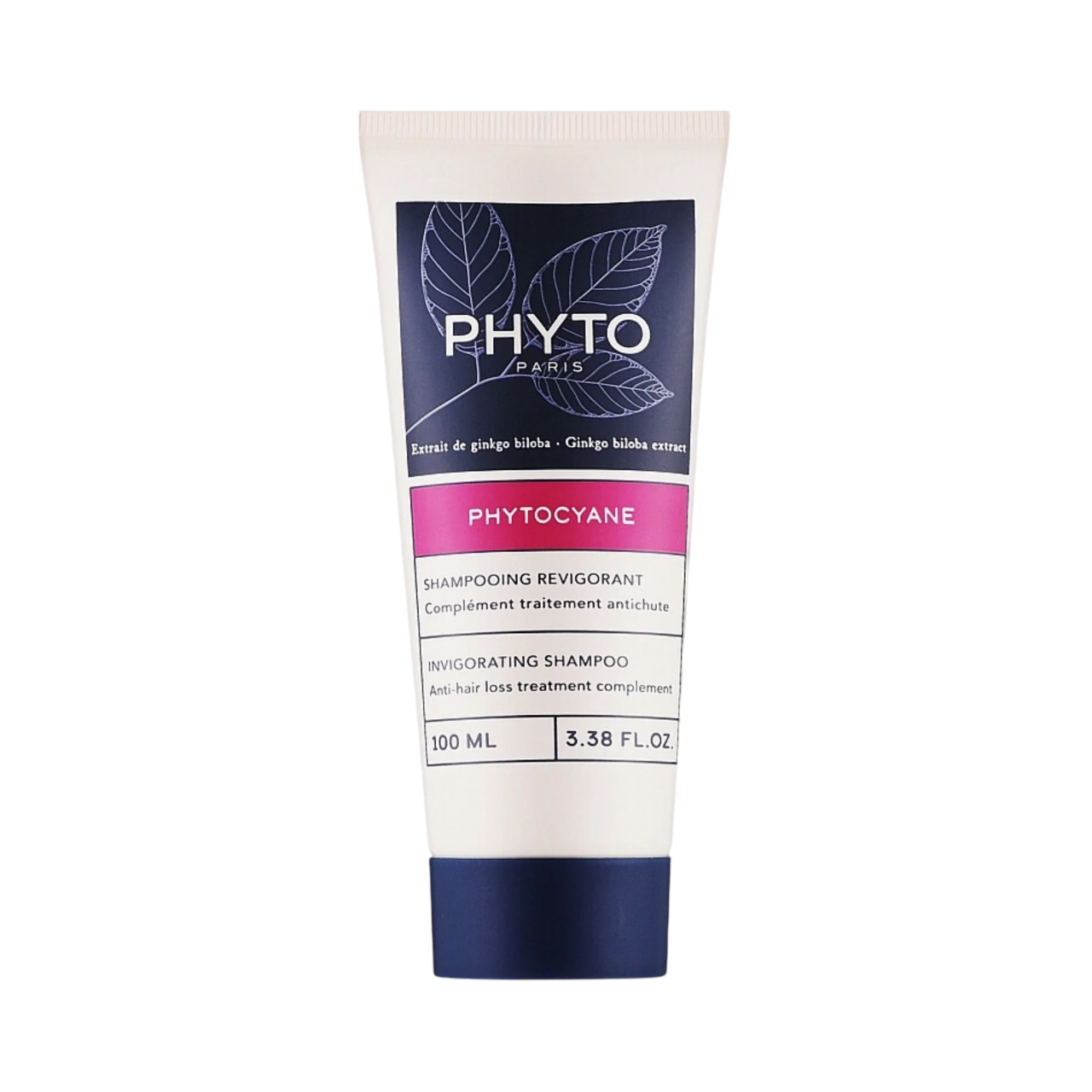 Phyto, Phytocyane, Hårschampo, Mot håravfall, 100 ml