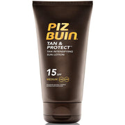 Piz Buin, Tan & Protect, Accelererar naturlig bränna, Solkräm, SPF 15, 150 ml