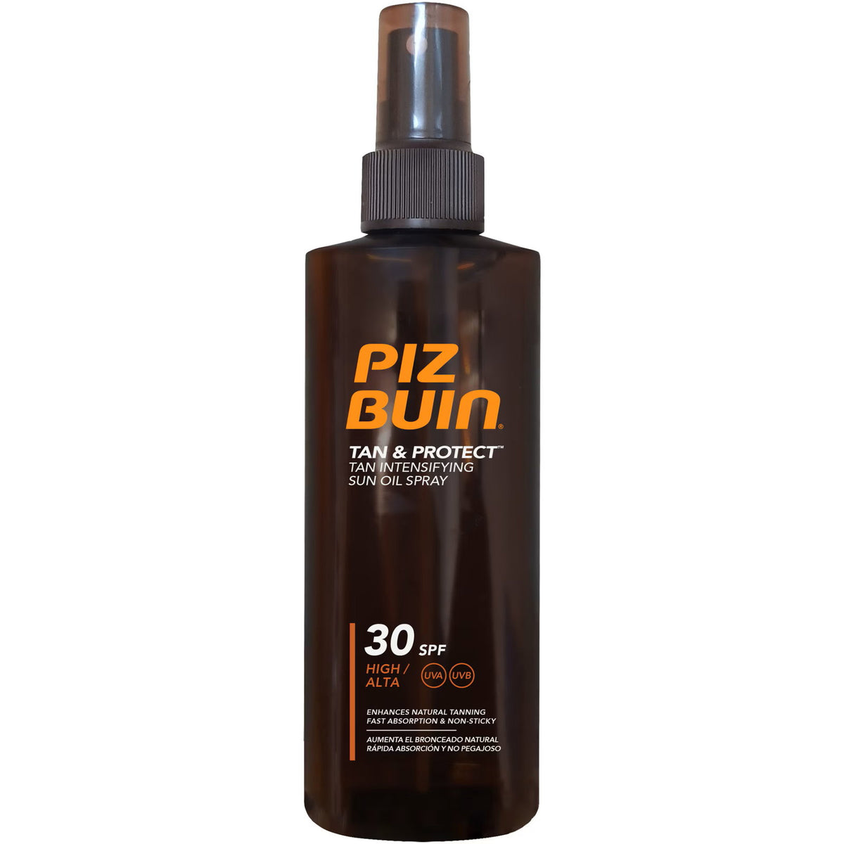 Piz Buin, Tan & Protect, Accelererar naturlig bränna, Sololja, SPF 30, 150 ml