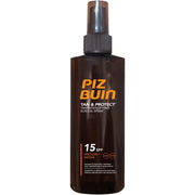 Piz Buin, Tan & Protect, Accelererar naturlig bränna, Sololja, SPF15, 150 ml