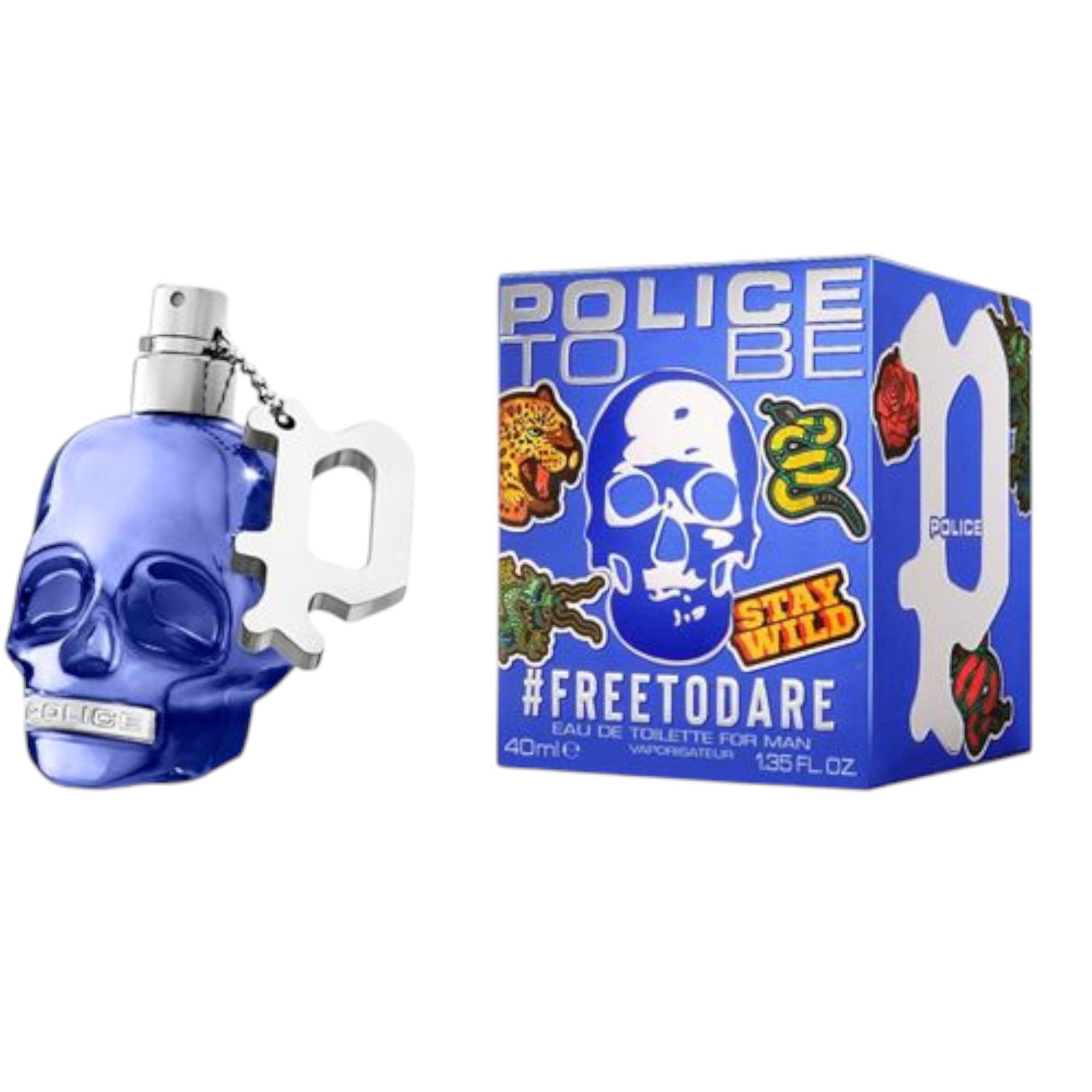 Police, To Be Free To Dare, Eau de Toilette, För män, 40 ml