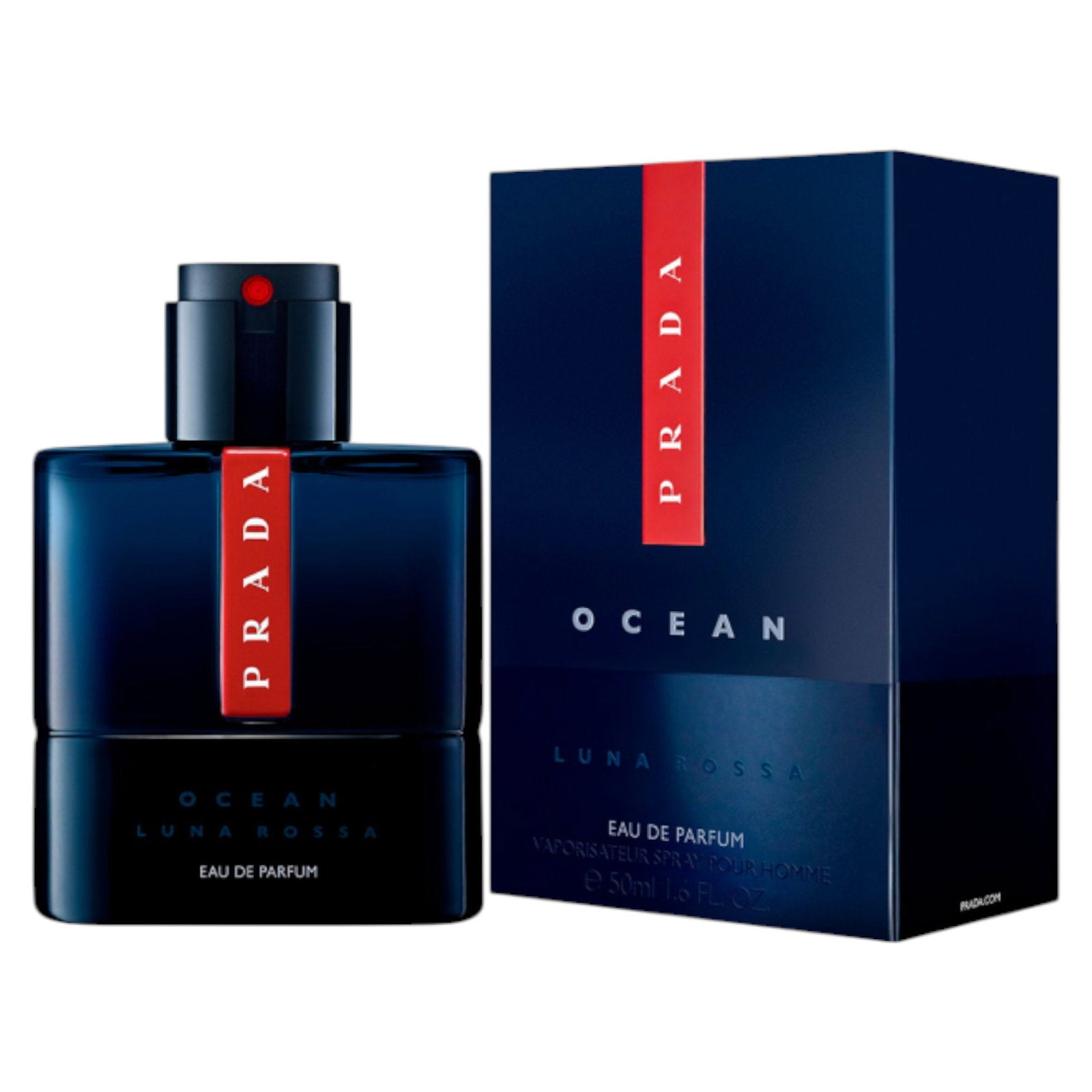 Prada, Luna Rossa Ocean, Parfymvatten, För män, 50 ml