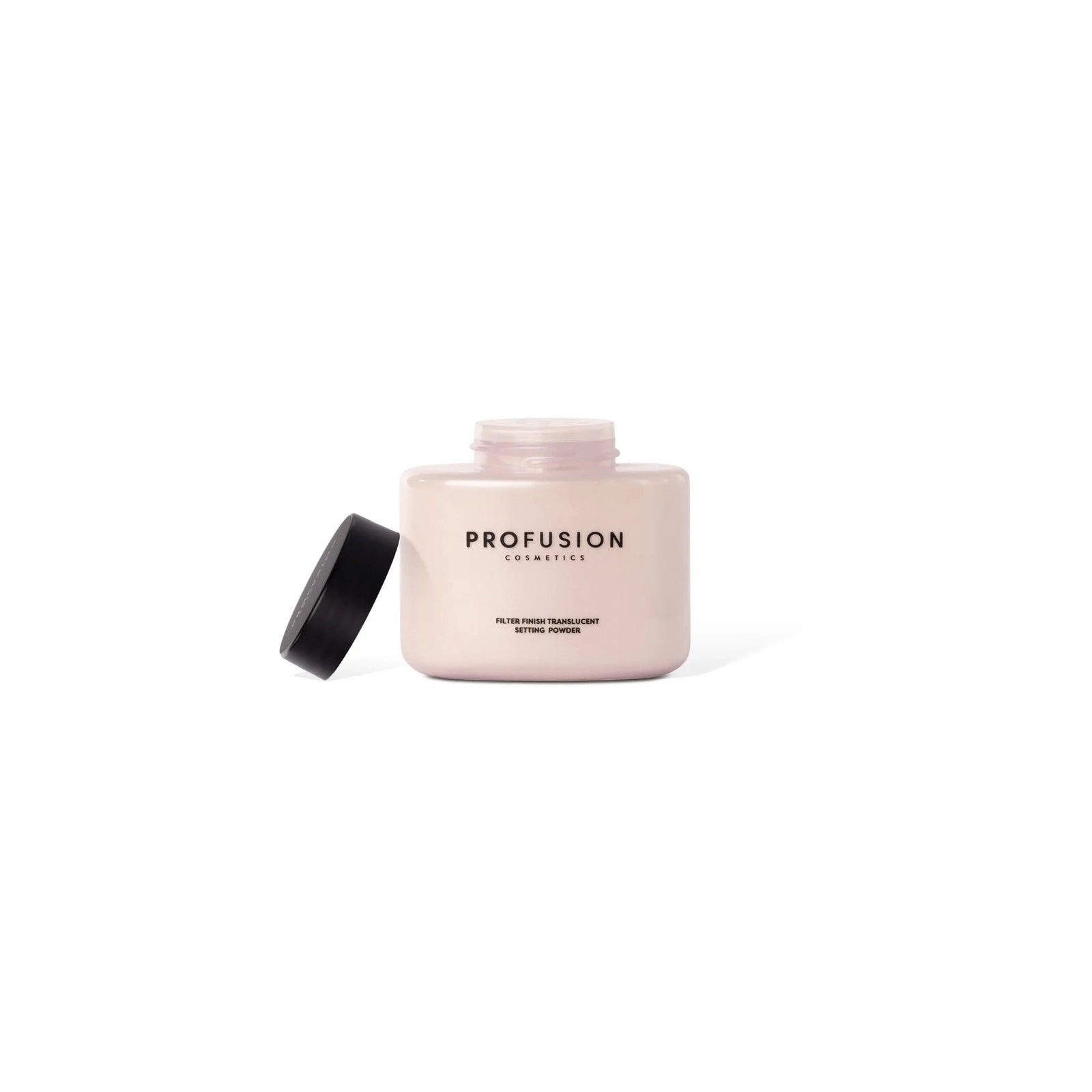Profusion Cosmetics, Filter Finish, Löst puderfoundation, Genomskinlig, 25 g