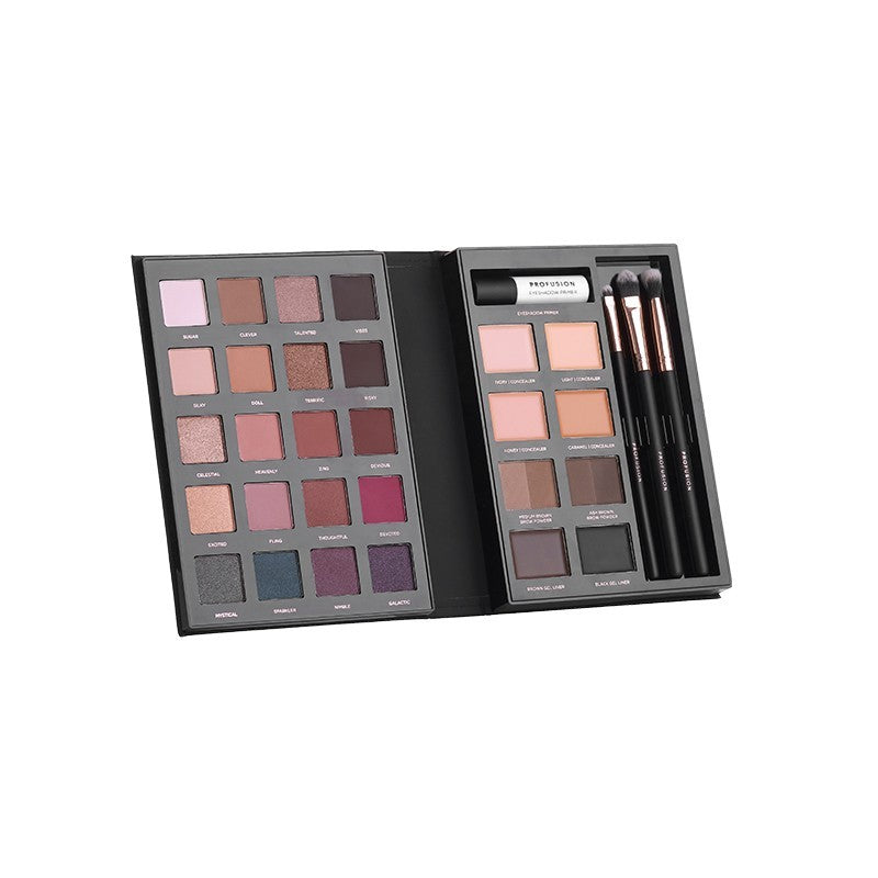 Profusion, Pro Eyes Kit, Ögonskuggspalett, 100 g