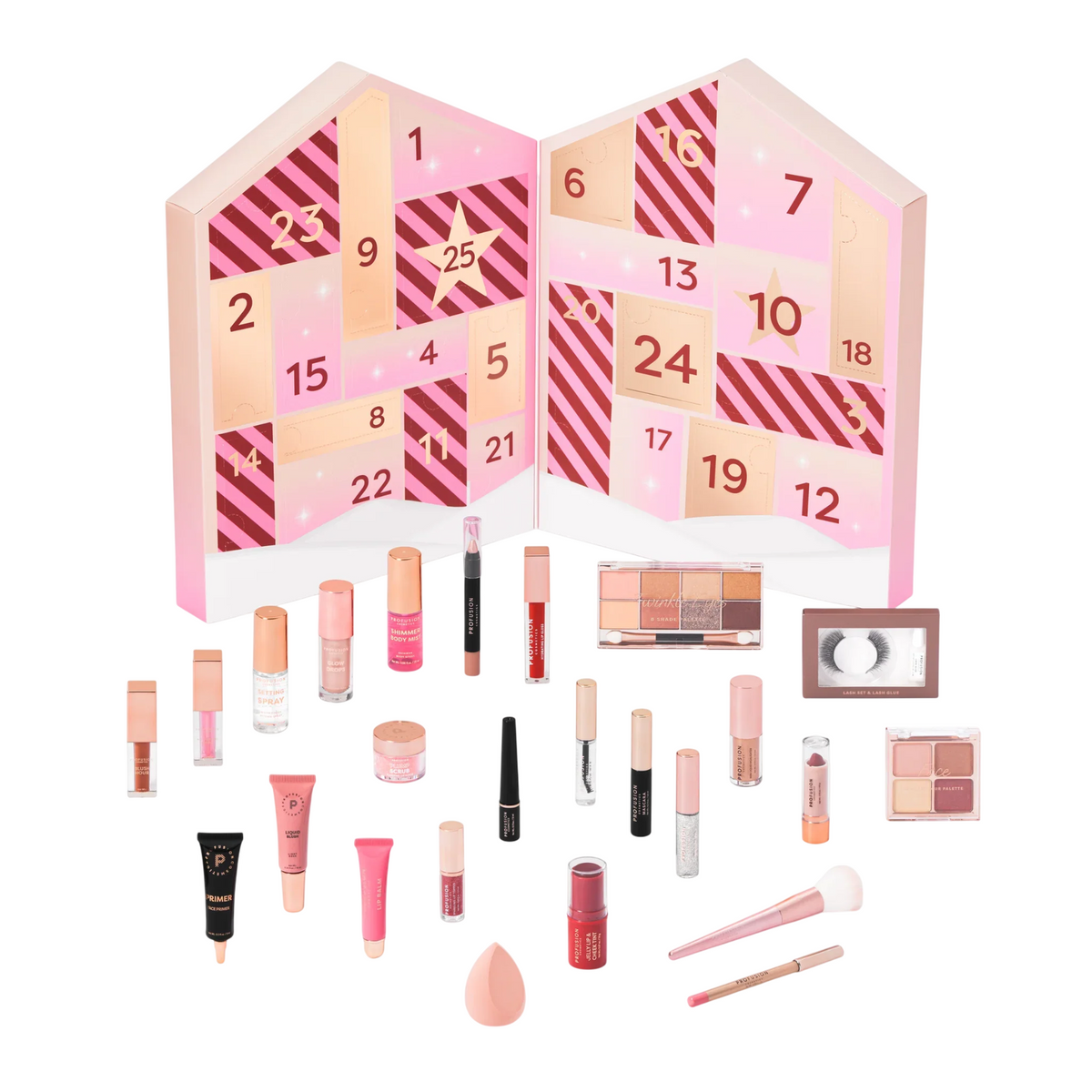 Profusion Cosmetics, Profusion, Smink, Adventskalender, 25 st