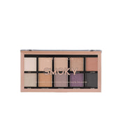 Profusion Cosmetics, Smoky, Ögonskuggspalett, 10 nyanser, 25 g