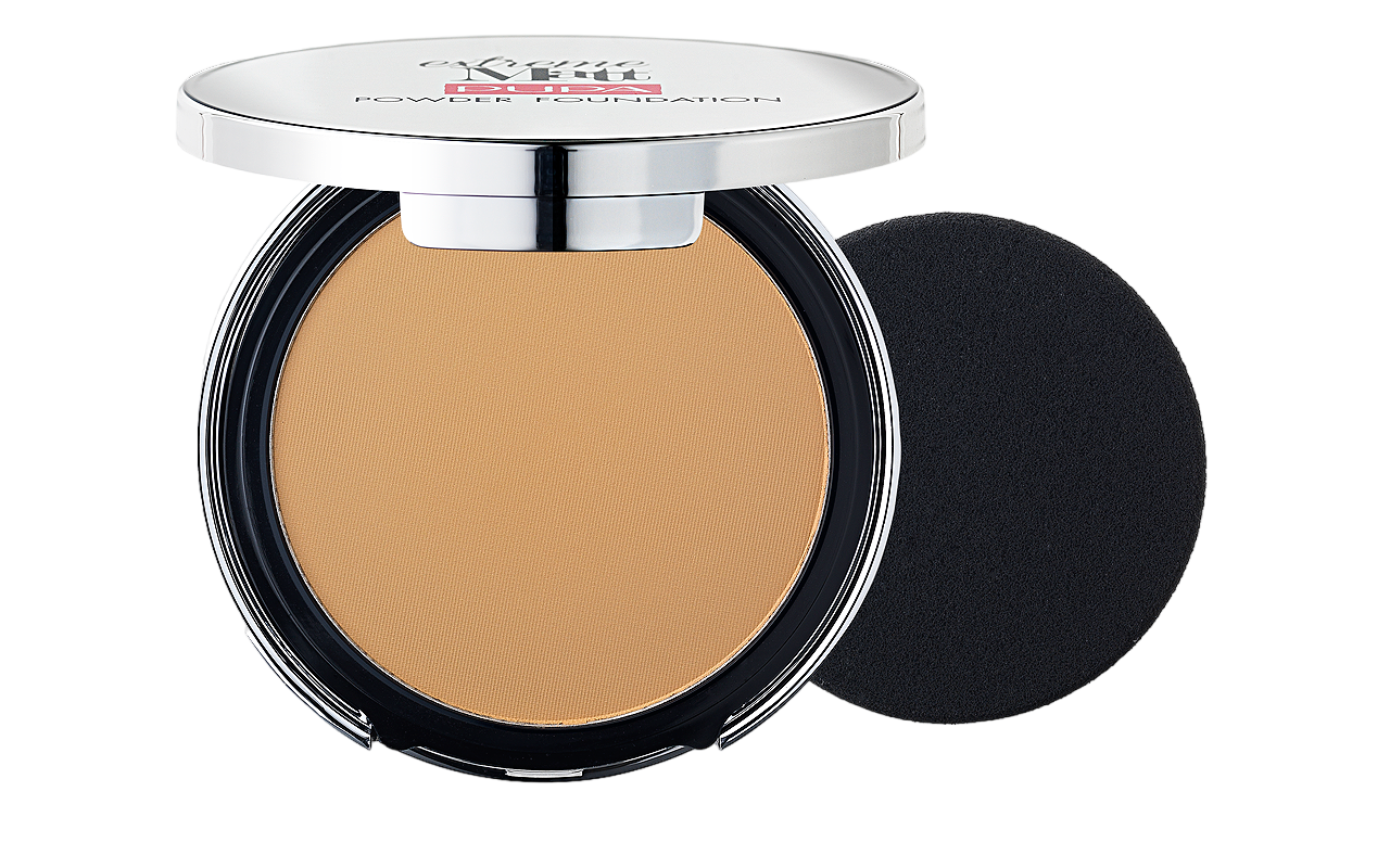 Pupa, Extreme Matt, Oljefri, Naturligt ogenomskinlig, Kompakt foundation, 070, Sandbrun, SPF 20, 11 g