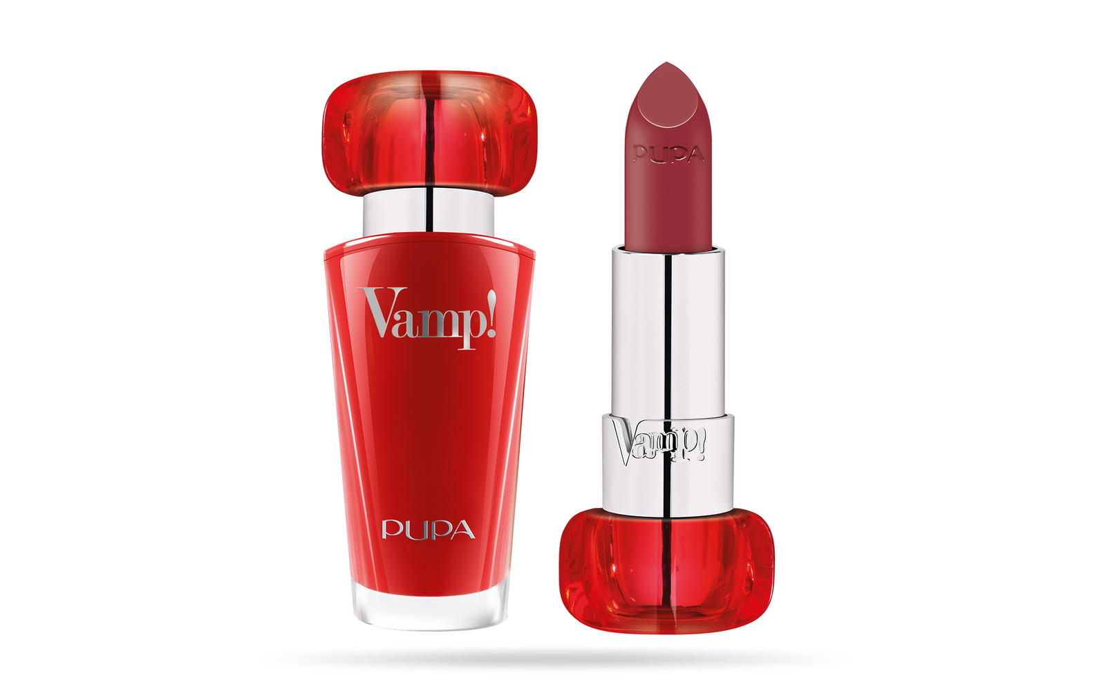 Pupa, Vamp!, Parabenfri, Volym, Krämigt läppstift, 200, Rödbrun, 3.5 g