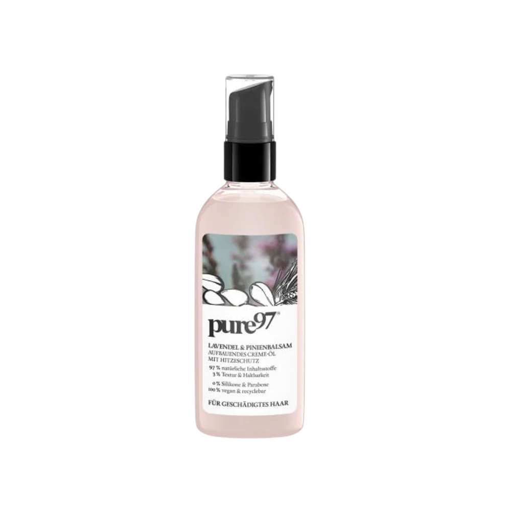 Pure97, Lavendel & Pinien, Hårkräm behandling, För värmeskydd, 100 ml