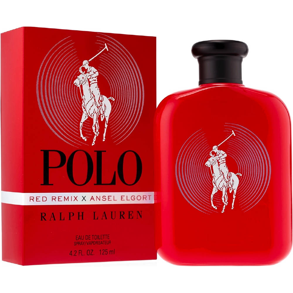 Ralph Lauren, Polo Red Remix X Ansel Elgort, Eau de Toilette, För män, 125 ml