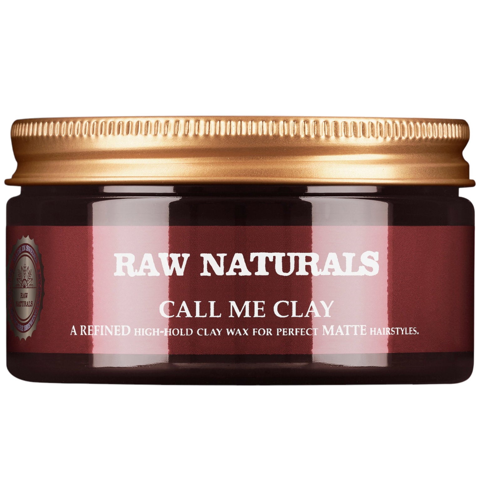 Raw Naturals, Call Me Clay, Hårstylinglera, 7/10, 100 ml