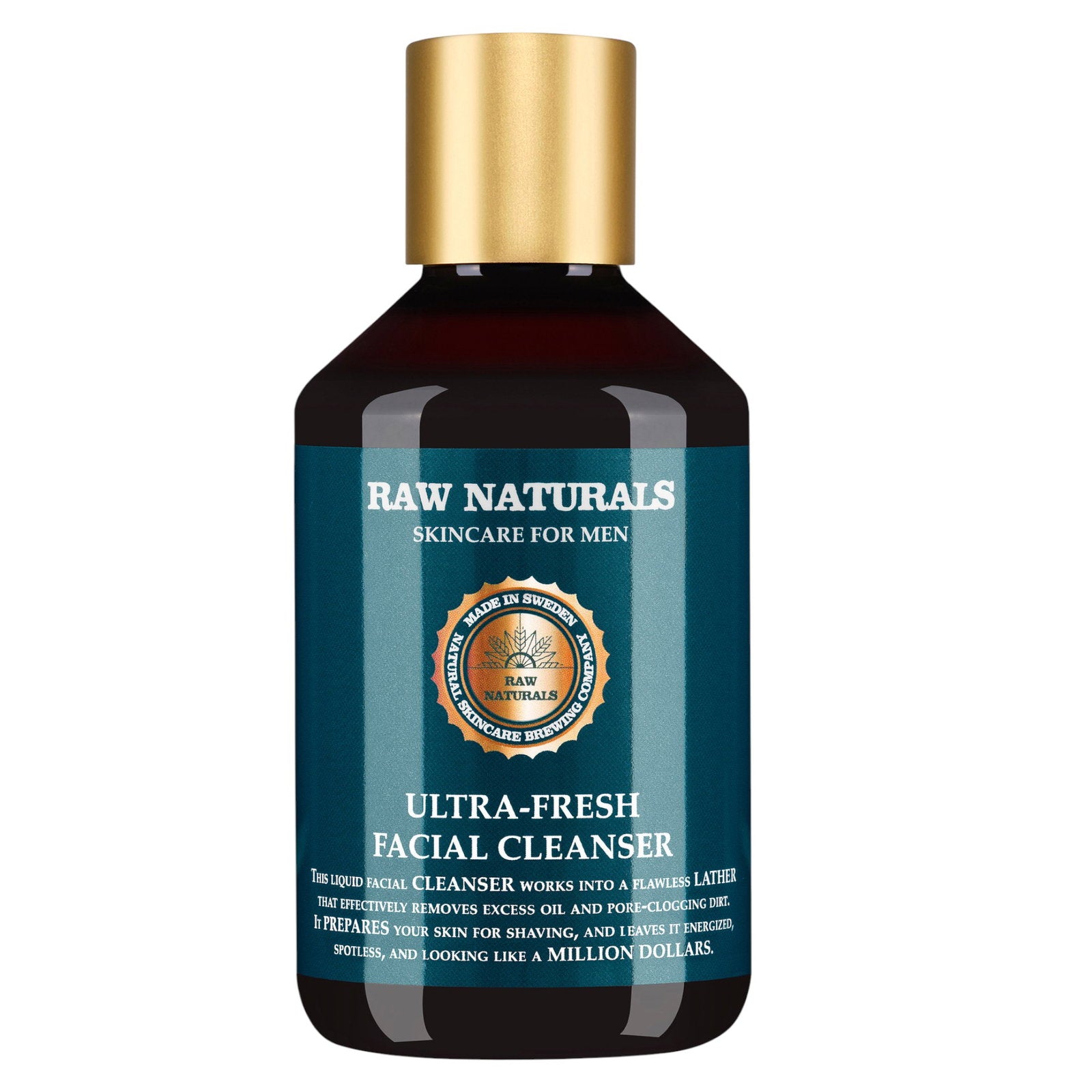 Raw Naturals, Ultra-Fresh Facial Cleanser, Energigivande, Rengöringsgel, För ansiktet, 250 ml