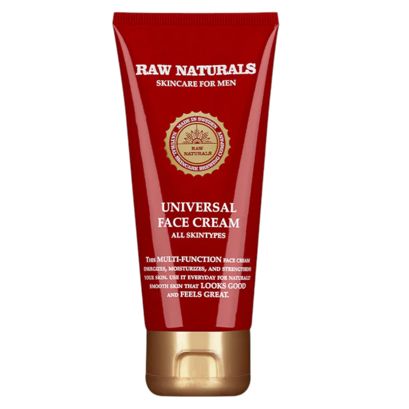 Raw Naturals, Universal Face Cream, 100% vegansk, Återfuktande, Grädde, För ansiktet, 100 ml