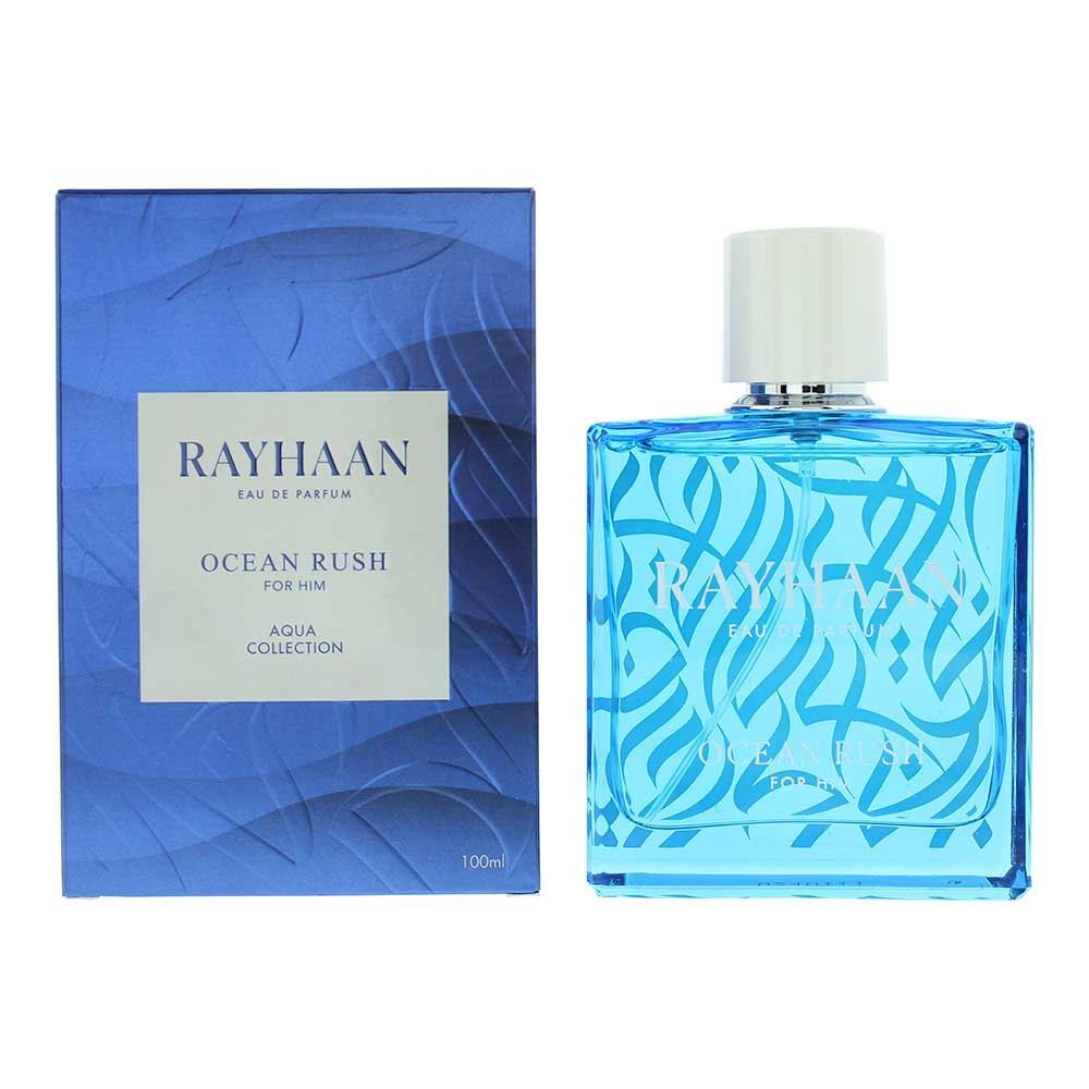 Rayhaan, Ocean Rush, Parfymvatten, För män, 100 ml